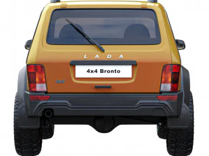 Lada Niva Bronto 4x4 3D Model