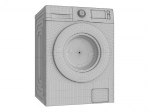 Samsung Washing Machine and Dryer - DV80TA020AX 3D मॉडल