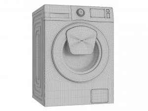 Samsung Wasmachine - WW80T4540AX1FH 3D Model