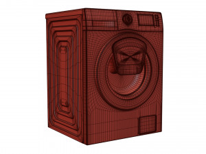 Samsung Washing Machine - WW80T4540AX1FH Model 3D