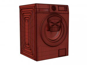 Samsung Wasmachine - WW80T4540AX1FH 3D Model