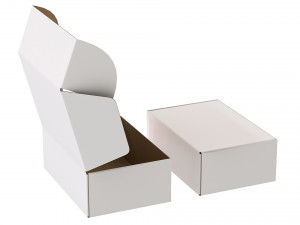 Cardboard Box FEFCO0427 - 002 Modelo 3D
