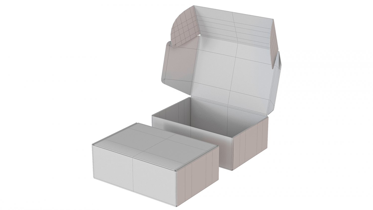 Öko weiße Geschenkpapierrolle 3D-Modell - TurboSquid 1863144
