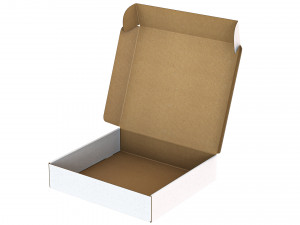 Cardboard Box FEFCO0427 - 004 Model 3D