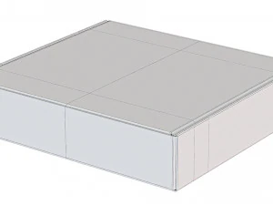 Cardboard Box FEFCO0427 - 004 3D Model