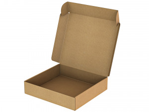 Cardboard Box FEFCO0427 - 003 Modello 3D