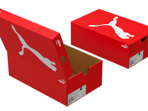 Puma Shoe Box 003 3D Модель