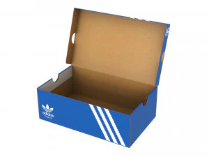 Caixa de sapatos Adidas 001 Modelo 3D