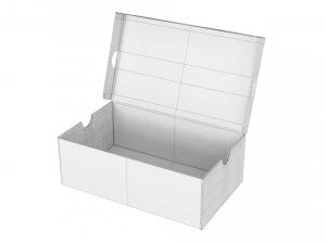 Adidas Shoe Box 002 3D Model