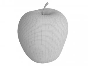 Яблуко 01 3D Модель
