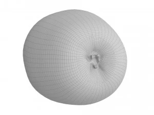 Яблуко 01 3D Модель