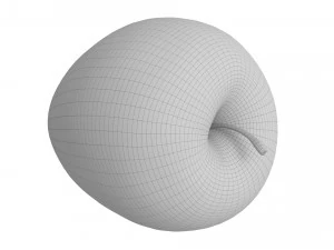 Яблуко 01 3D Модель
