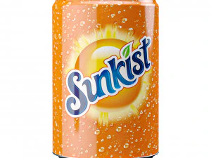 Sunkist Orange Soda 3D Model
