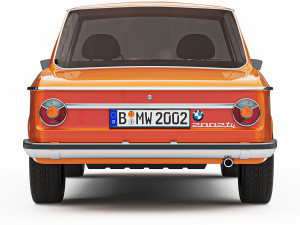 B M W 2002 tii 3D Модель