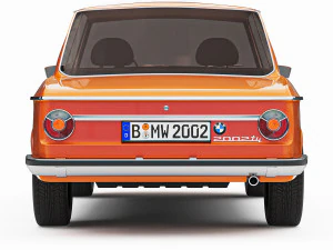 B M W 2002 tii 3D Model