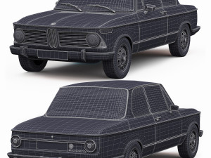 B M W 2002 tii 3D Модель