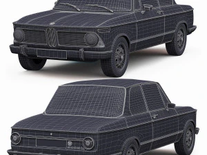 B M W 2002 tii 3D Model