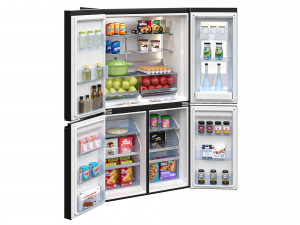 LG Refrigerators GF-D706MBL 3Dモデル