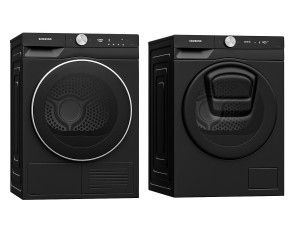 WASHING MACHINE AND DRYER - SAMSUNG DV90T8240SE - SAMSUNG WD12T754DBN 3D-Modell