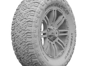 Jeep Tires and Rims 3D 模型