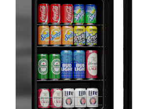 Can Beverage Refrigerator - Mini Fridge 3Dモデル