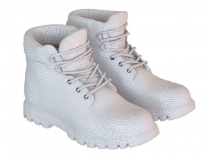 Grayder Boots Model 3D