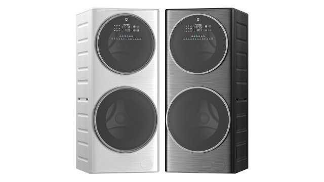 Xiaomi Mijia Partition Smart Washing and Drying Machine 3D 모델 .c4d .max .obj .3ds .fbx .stl .blend 