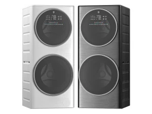 Xiaomi Mijia पार्टीशन स्मार्ट वॉशिंग और सुखाने की मशीन 3D मॉडल
