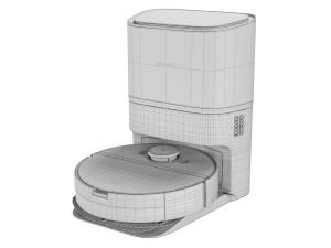 Philips HomeRun 7000 Series Robot Vacuum - XU7100 3D 模型