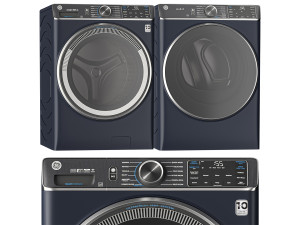 GE - Washing and Dryer Machines GFW850SPNRS-GFD85ESMNRS 3D Model