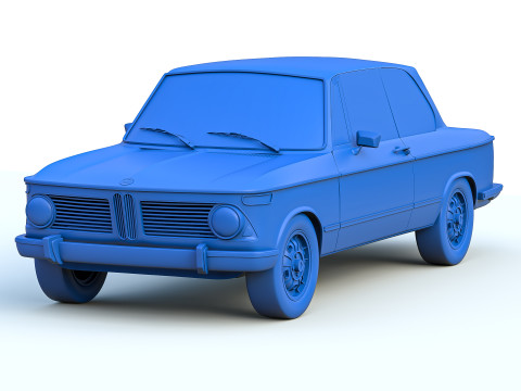 B M W 2002 tii 3D Baskı Modeli