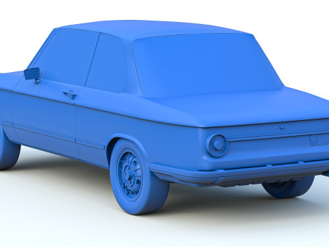 B M W 2002 tii 3D 打印模型