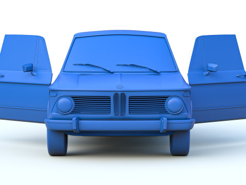 B M W 2002 tii 3D 打印模型