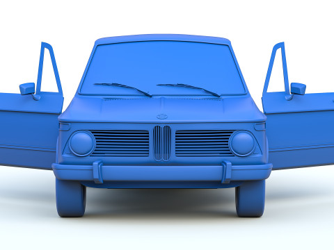 B M W 2002 tii 3D 打印模型