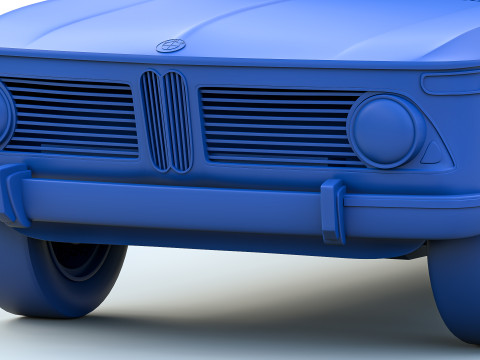 B M W 2002 tii 3D 打印模型