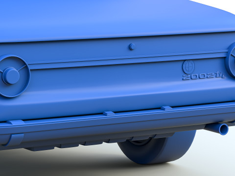B M W 2002 tii 3D 打印模型
