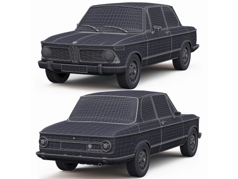 B M W 2002 tii 3D 打印模型