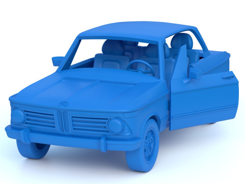 B M W 2002 tii Modello di stampa 3D