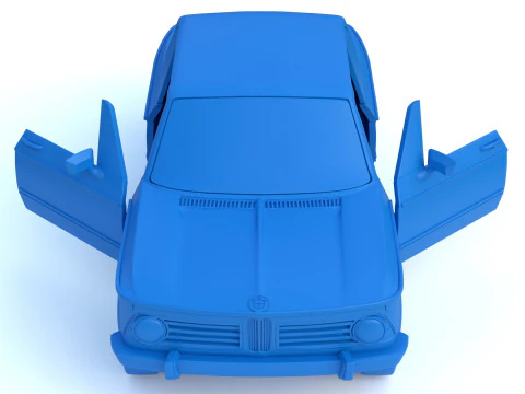 B M W 2002 tii 3D Print Model