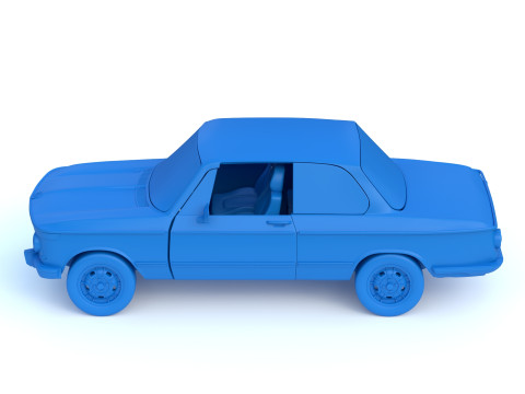 B M W 2002 tii 3D Druckmodell