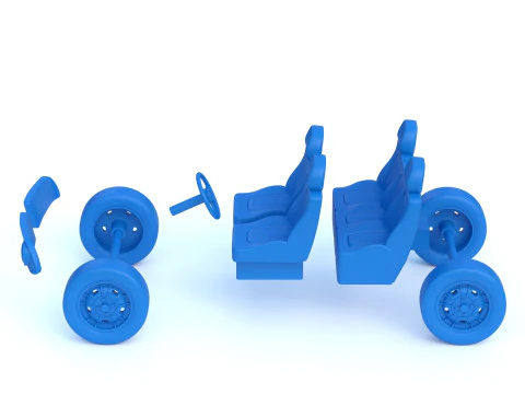 B M W 2002 tii 3D Print Model