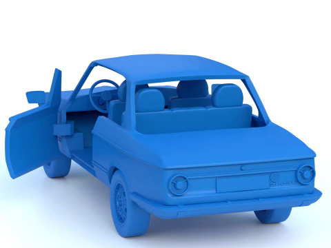 B M W 2002 tii 3D Print Model