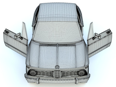 B M W 2002 tii 3D Druckmodell