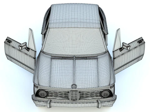 B M W 2002 tii 3D Print Model