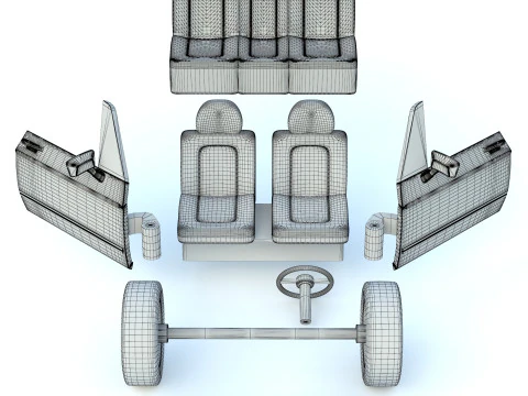 B M W 2002 tii 3D Print Model