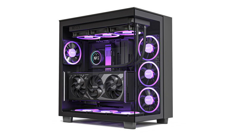 NZXT Gaming PC 03 3D Model .c4d .max .obj .3ds .fbx .stl .blend 