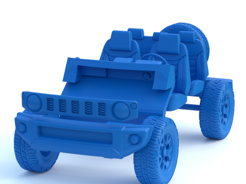 스즈키 짐니 GLX 2024 3D 프린팅 3D 프린트 모델