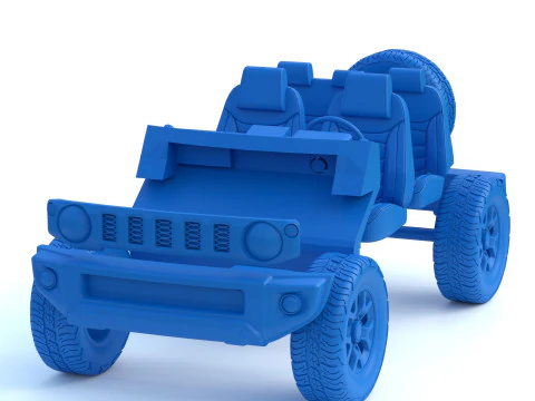 Suzuki Jimny GLX 2024 3D printing 3D Print Model