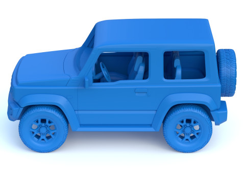 스즈키 짐니 GLX 2024 3D 프린팅 3D 프린트 모델