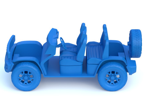 스즈키 짐니 GLX 2024 3D 프린팅 3D 프린트 모델